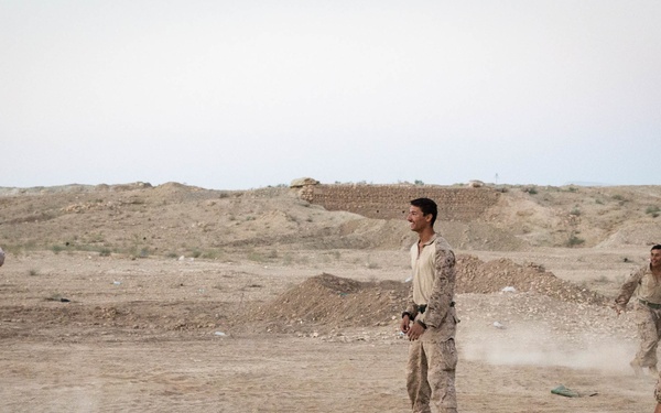 SPMAGTF-CR-CC Marines secure vital firebase during Operation Talon Spear