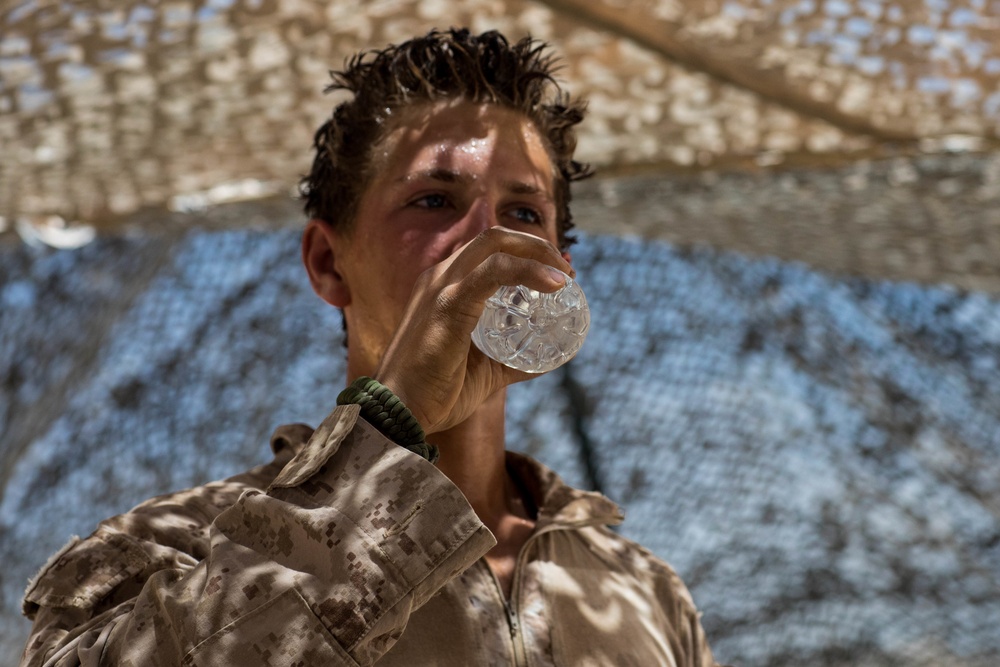 SPMAGTF-CR-CC Marines secure vital firebase during Operation Talon Spear