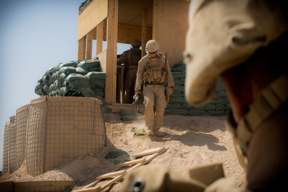 SPMAGTF-CR-CC Marines secure vital firebase during Operation Talon Spear