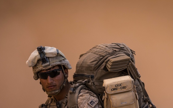 SPMAGTF-CR-CC Marines secure vital firebase during Operation Talon Spear