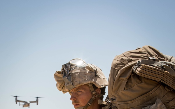 SPMAGTF-CR-CC Marines secure vital firebase during Operation Talon Spear