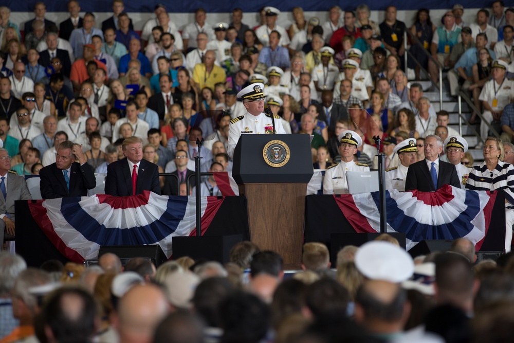 USS Gerald R. Ford (CVN 78) Commissioning Ceremony