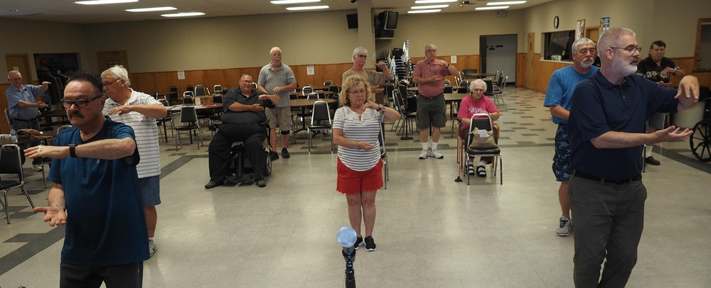 Veterans ‘grasp peacock tails’ in Tai Chi Whole Health Care class