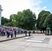 Korean/Cold War Family Members Lay Wreath at Tomb of Unknown Soldier