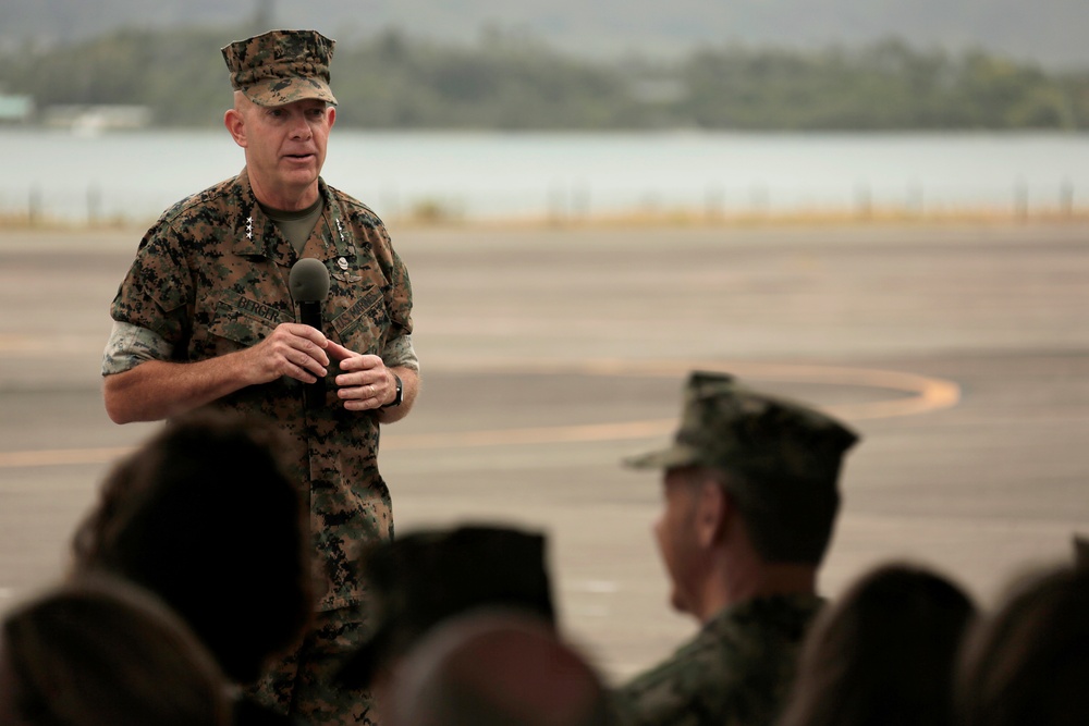 U.S. Marine Corps Forces, Pacific Change of Command