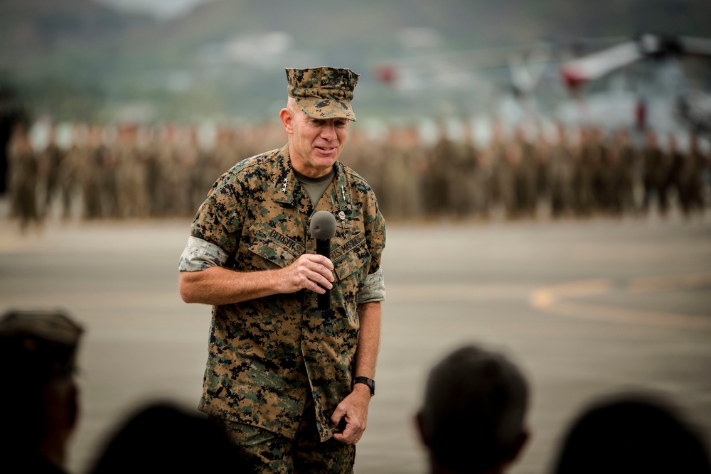 U.S. Marine Corps Forces, Pacific Change of Command