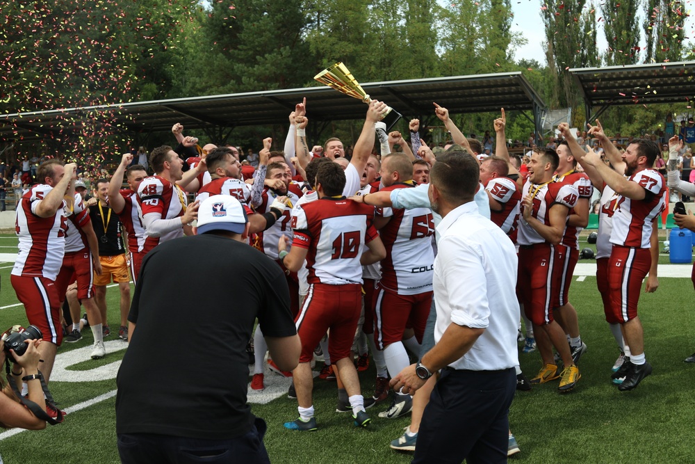 Polish League of American football provides gridiron fix for deployed Soldiers