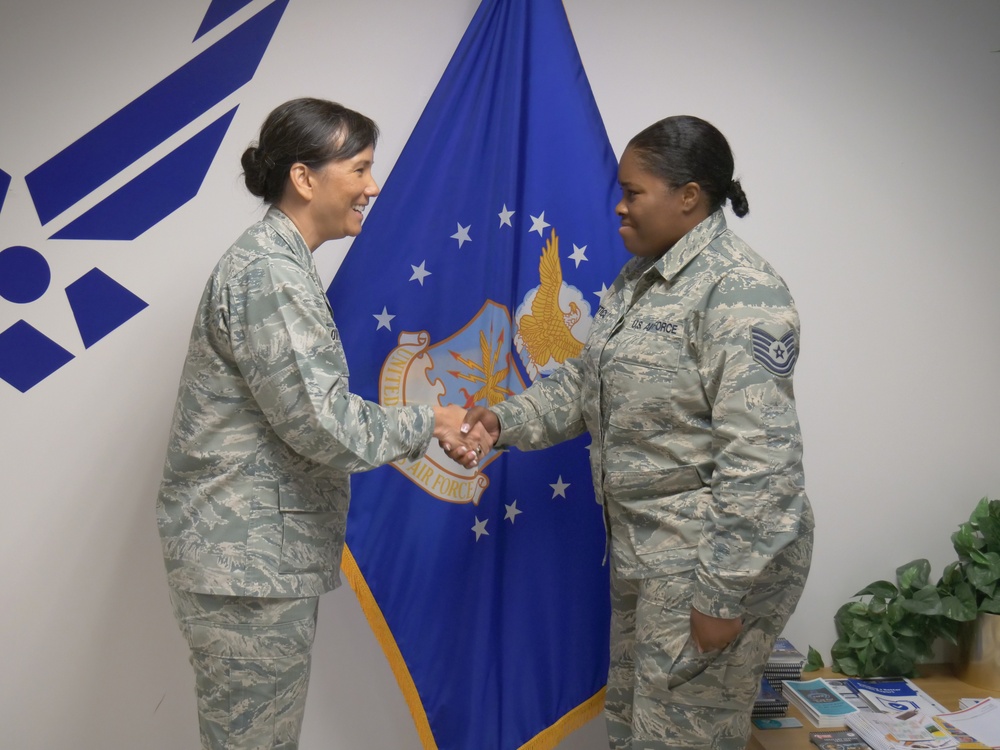 81st TRW Commander Visits DINFOS