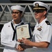 USS Wisconsin hosts a re-enlistment ceremony