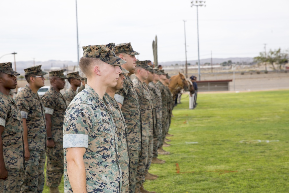 Marine of the Quarter for MCLB Barstow is back to back winner