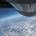 121st ARW KC-135 Stratotanker refuels Semour Johnson AFB F-15E Strike Eagles