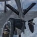 121st ARW KC-135 Stratotanker refuels Semour Johnson AFB F-15E Strike Eagles