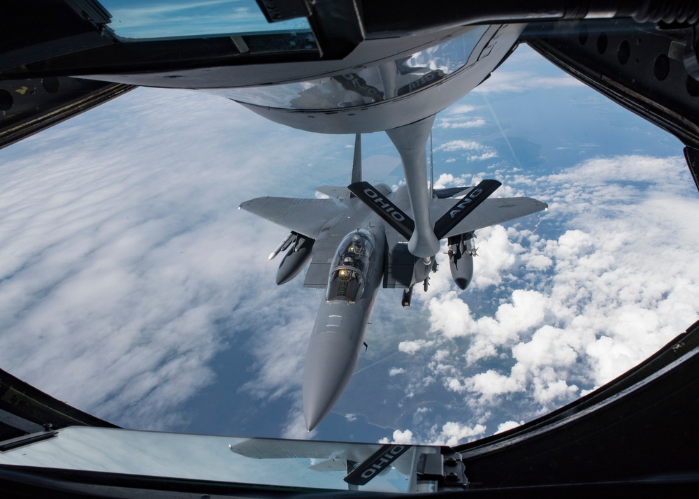 Dvids - Images - 121st Arw Kc-135 Stratotanker Refuels Semour Johnson 