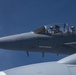 121st ARW KC-135 Stratotanker refuels Semour Johnson AFB F-15E Strike Eagles