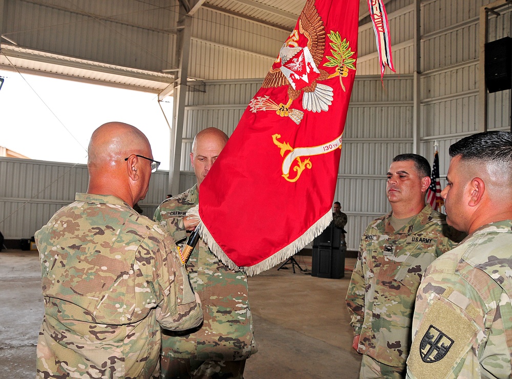 130th EN Change of Command and Awards Ceremony