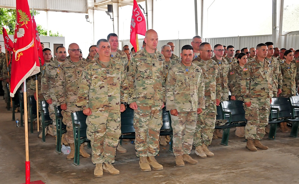 130th EN Change of Command and Awards Ceremony