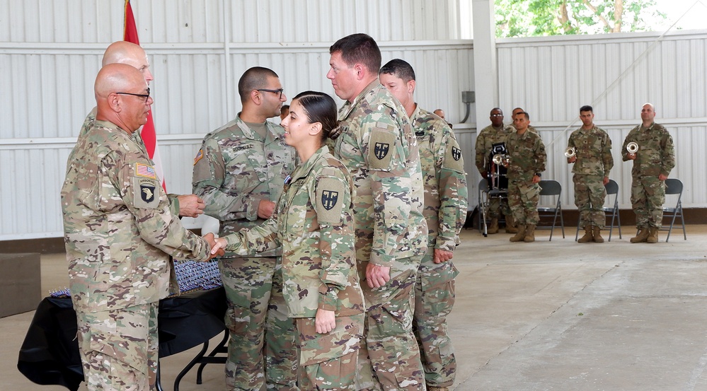 130th EN Change of Command and Awards Ceremony