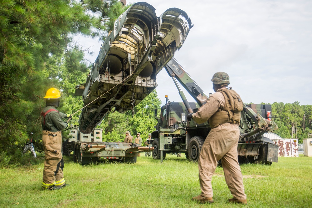 Sweathogs conduct aircraft recovery convoy