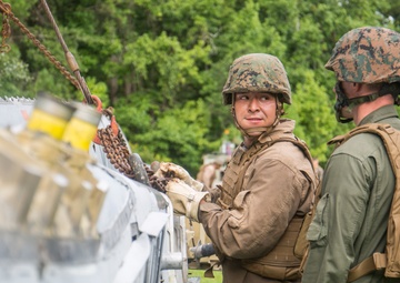 Sweathogs conduct aircraft recovery convoy
