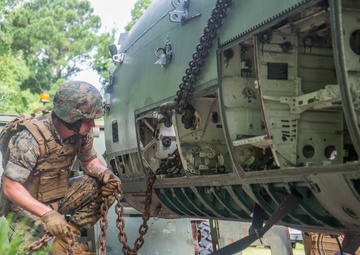 Sweathogs conduct aircraft recovery convoy