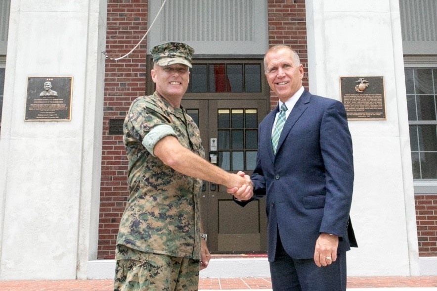 N.C. Senator visits Camp Lejeune