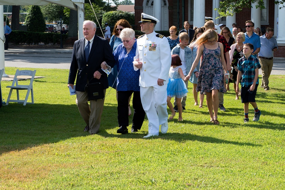 NAVFAC MIDLANT Change of Command Ceremony