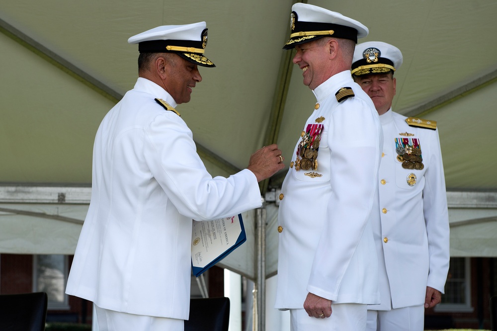 NAVFAC MIDLANT Change of Command Ceremony