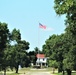 American Flag and Fort McCoy