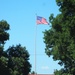 American Flag and Fort McCoy