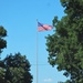 American Flag and Fort McCoy