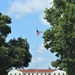 American Flag and Fort McCoy