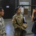 U.S. Army Reserve Soldiers check out MILES gear.