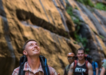 Size and silence welcomes single Marines in Zion National Park