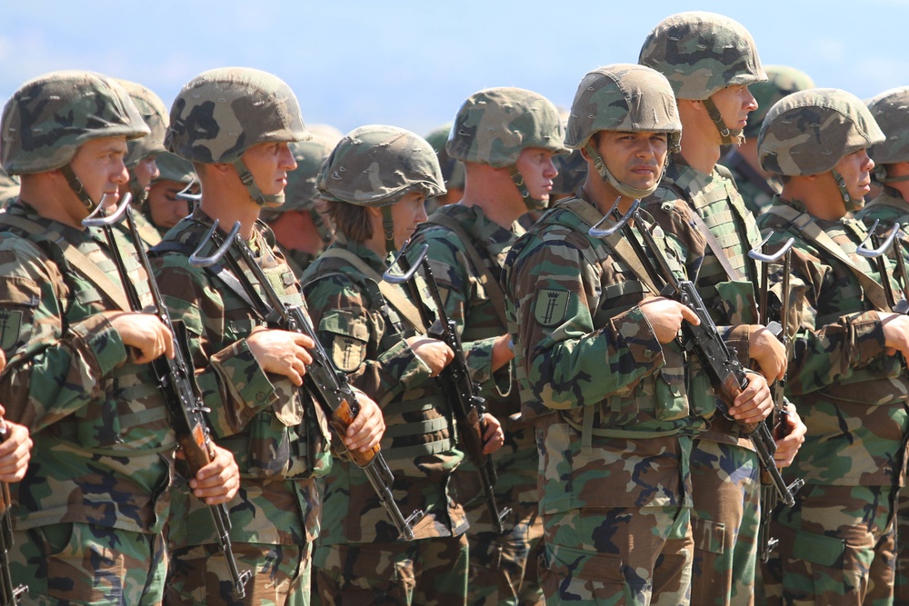 Bulgarian Prime Minister Boyko Borissov attends Exercise Platinum Lion 2018 closing ceremony