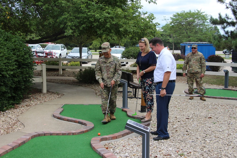 Mini-golf course at Fort McCoy's Pine View Campground reopens following $100,000 upgrade