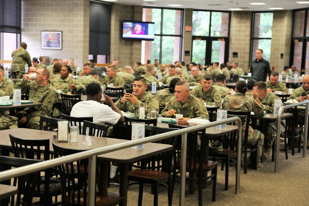 Fort McCoy food-service team supports CSTX operations