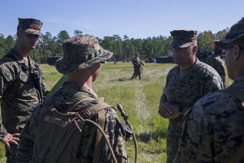 2nd Marine Logisitics Group trains for future NATO exercise in Norway