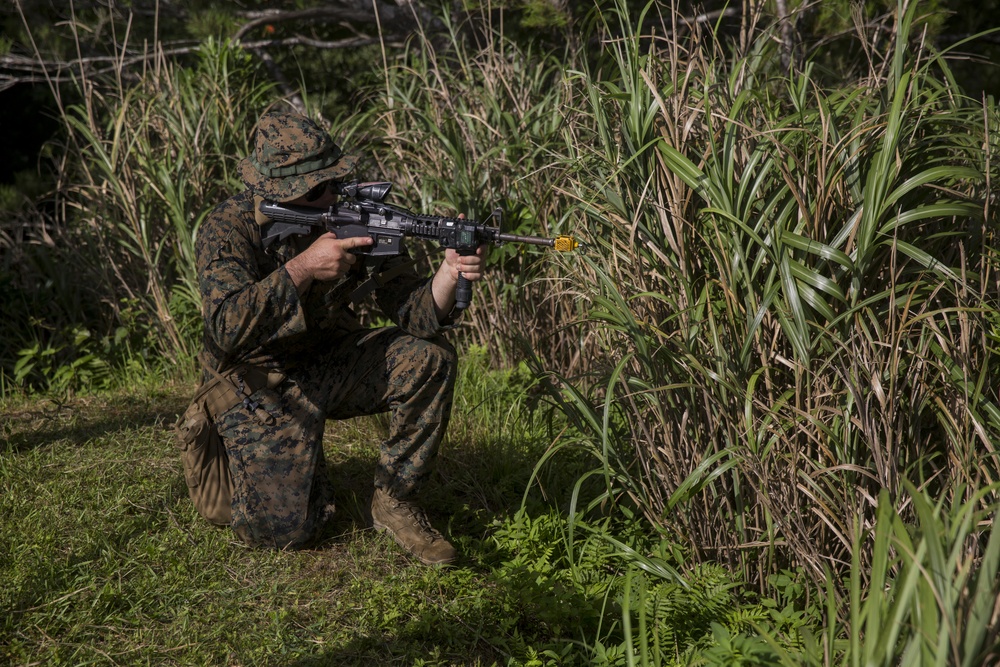 ‘Retreat, Hell!’ Marines complete Okinawa jungle warfare training