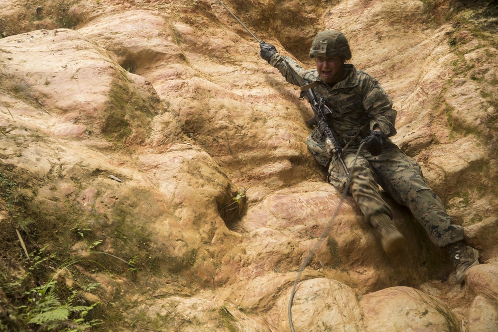 ‘Retreat, Hell!’ Marines complete Okinawa jungle warfare training