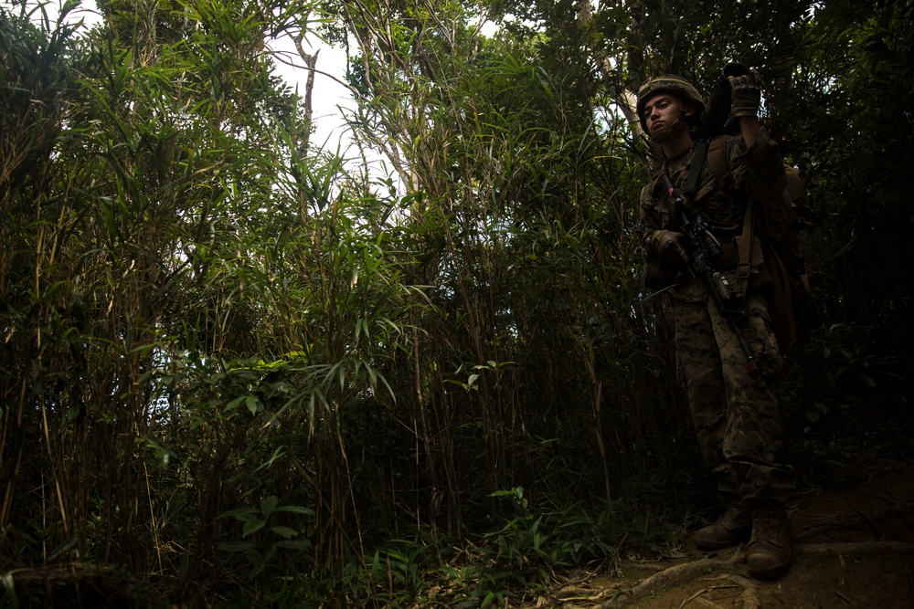 ‘Retreat, Hell!’ Marines complete Okinawa jungle warfare training