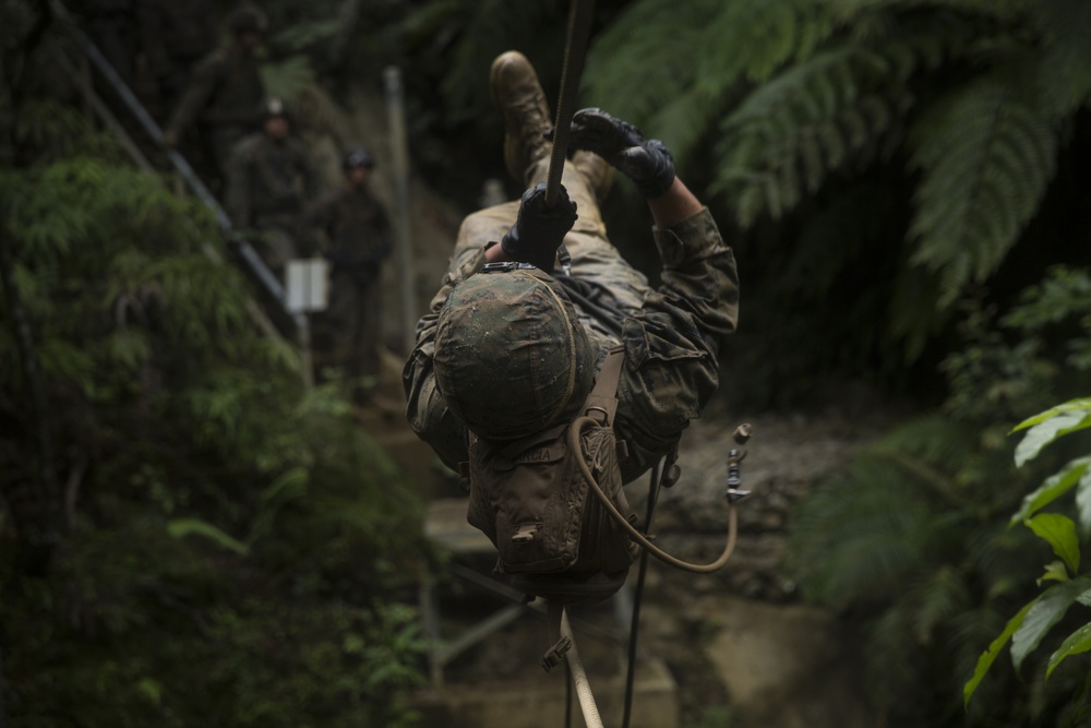 ‘Retreat, Hell!’ Marines complete Okinawa jungle warfare training