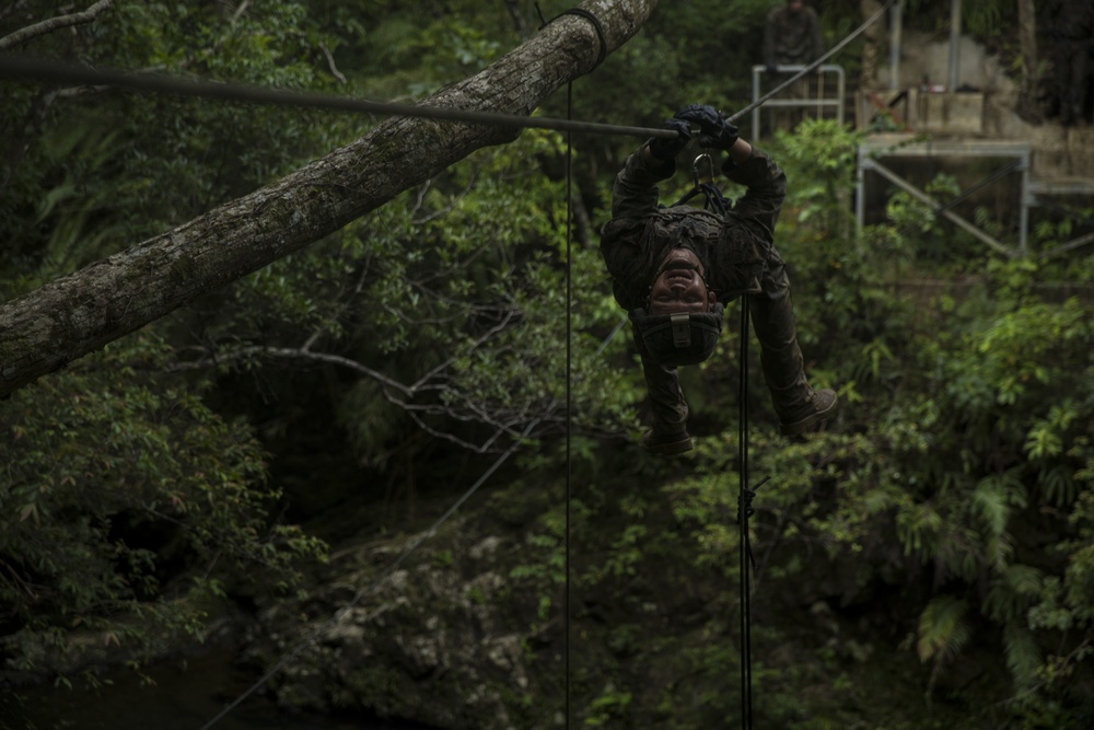 ‘Retreat, Hell!’ Marines complete Okinawa jungle warfare training