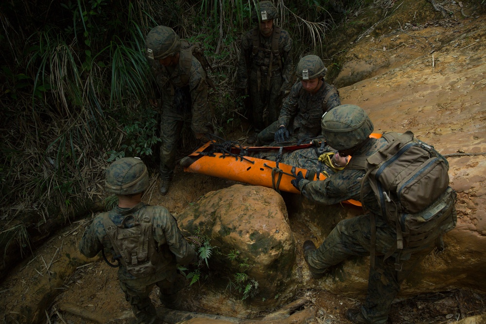 ‘Retreat, Hell!’ Marines complete Okinawa jungle warfare training