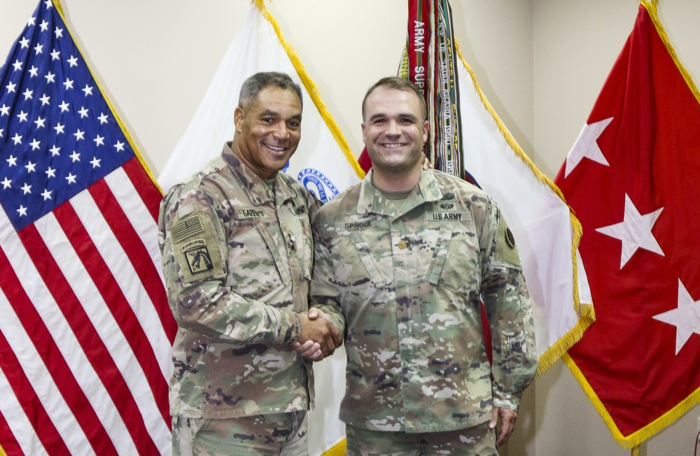 Lt. Gen. Michael X. Garrett, U.S. Army Central commander visits U.S. and Kuwaiti Soldiers