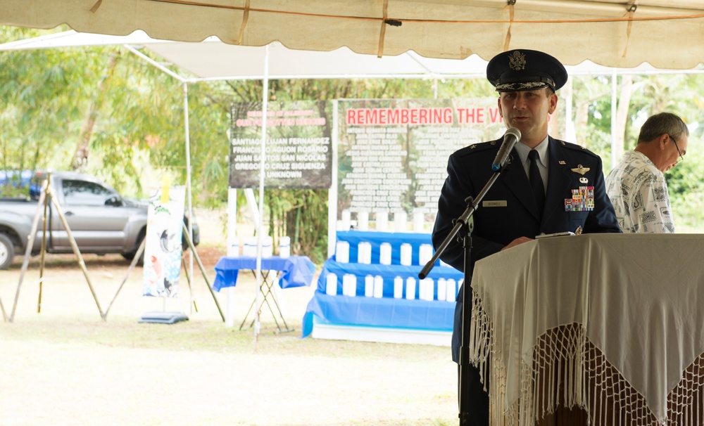 No longer forgotten: U.S. service members, Japanese dignitaries, Chamorros observe Chaguian Massacre Memorial in Yigo