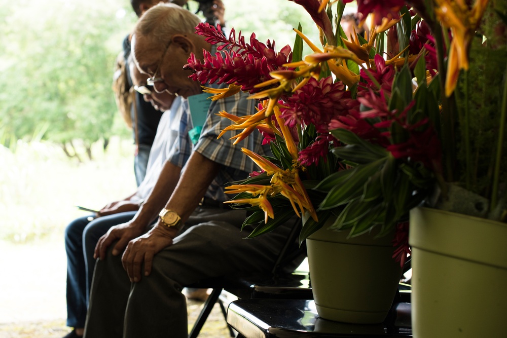 No longer forgotten: U.S. service members, Japanese dignitaries, Chamorros observe Chaguian Massacre Memorial in Yigo