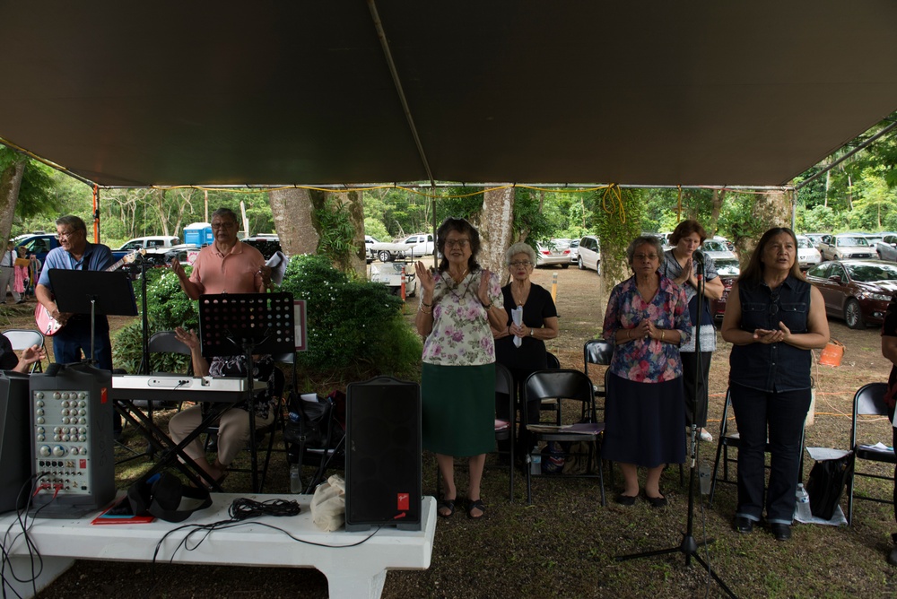 No longer forgotten: U.S. service members, Japanese dignitaries, Chamorros observe Chaguian Massacre Memorial in Yigo