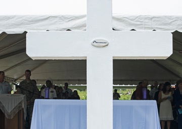 No longer forgotten: U.S. service members, Japanese dignitaries, Chamorros observe Chaguian Massacre Memorial in Yigo