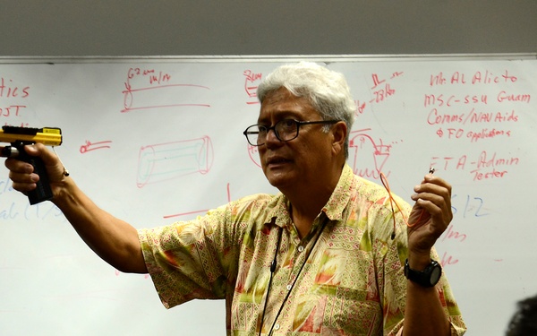 MSC, USS Frank Cable Learn About Fiber Optics