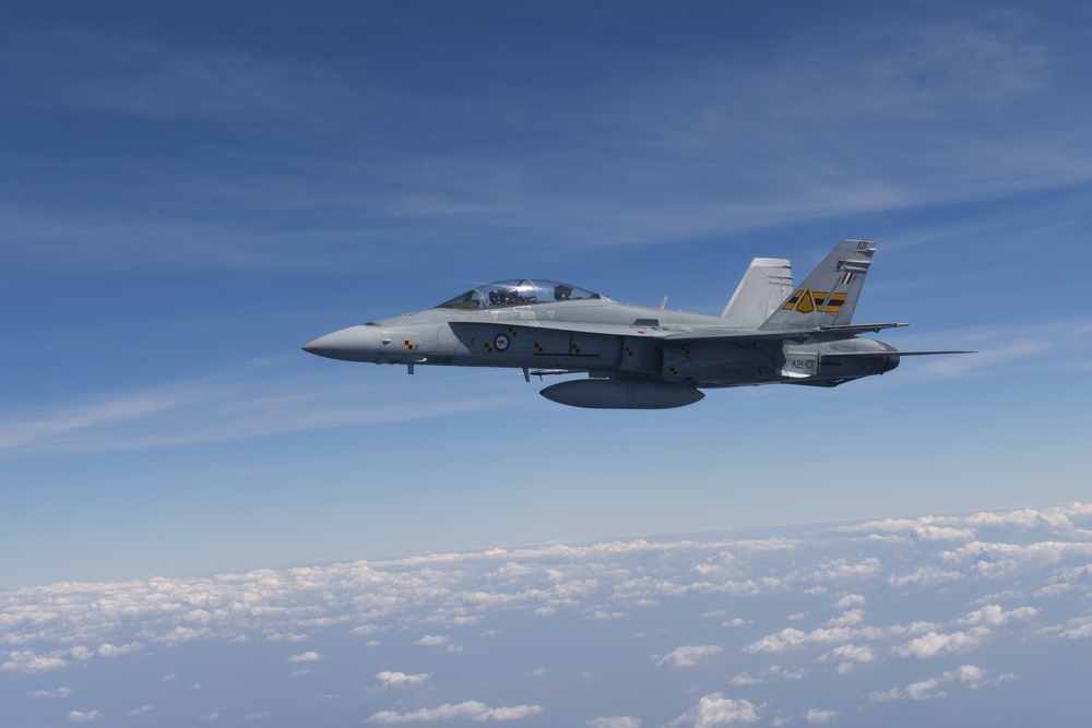 USAF, partner nations train in Australian skies